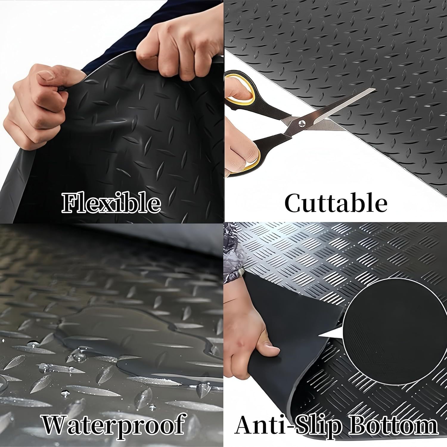 Rubber Garage Flooring Roll